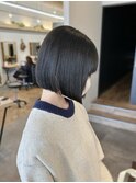 ボブ×髪質改善ストレート
