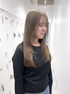 ブラウン(Brown) レイヤーカット