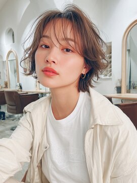 クレビア 名古屋(CreBiA) レイヤーショート/髪質改善/透明感カラー