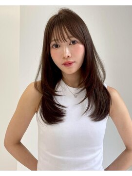 ユーフォリア 池袋東口駅前店(Euphoria) 美髪レイヤーカット/顔まわりレイヤー/くびれミディアムレイヤー