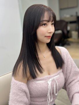 ソラ 広尾店(SORA) 髪質改善トリートメント/グレージュ/顔周りカット