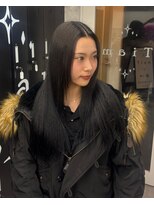 ティアム 渋谷店(Tiam shibuya) 伸ばしかけヘア/小顔ヘア/ブリーチなしカラー/髪質改善