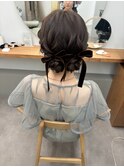 twin chignon /お呼ばれ/前撮り/イベント/ブライダル