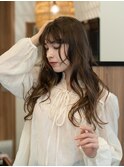 結んでもかわいいニュアンスレイヤーパーマ＊顔周り＊銀座