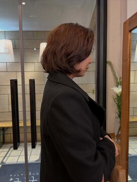 テテコケット(tete coquette) 『真通知弘』ニュアンスパーマとフェミニンボブ