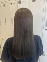 レム 泉中央店(L.E.M)&nbsp;オリーブベージュ×縮毛矯正