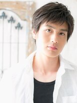 グルーミングサロン バーバー キャッスル 北浦和西口(Grooming salon Barber Castle)&nbsp;ナチュラルメンズカット斜めバングビジカジショートa北浦和