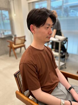 リビング 津田沼(LIVING) 千葉駅MEN’S HAIR/サーフカール/刈り上げセンターパート