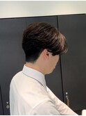 men's/メンズ/刈り上げセンターパート/フェザーパーマ/横浜
