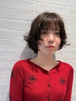 ウク 吉祥寺(Ucu)&nbsp;くせ毛風パーマショートボブ