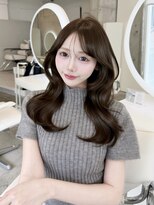 アイシー 表参道(ICY) 盛れるうるツヤくびれヘア*ブリーチなしカラーグレージュ