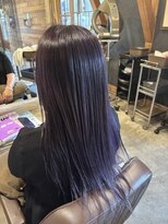 テントヘアー(tent hair)&nbsp;パープルカラー