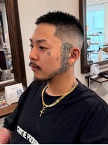 メゾンフォーメン 心斎橋店(Maison for men) バズカット クロップ スキンフェード フェードカット