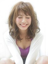 モードケイズ 本厚木(MODE K's)&nbsp;【MODE K's厚木】透け感ラフウェーブ×グレージュ [厚木/本厚木]