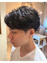 アーティスオム(Artice HOMME)&nbsp;フェザーショートパーマ8.2↓メンズ限定↓