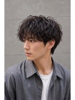 フルヘアデザイン(ful hair design)&nbsp;黒髪マッシュ×無造作ウェットパーマ