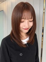 ルトワフクロマチ(Lutowa Fukuromachi)&nbsp;ダークパープル/ナチュラルショート/ミルクブラウン/秋/袋町