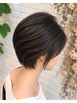 ビッケ(Vicke)&nbsp;大人ショート/前髪/黒髪/オーガニックカラー/渋谷