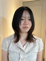 チェリーコーク ウブ(CHERRY COKE ubu)&nbsp;~顔まわりはがっつり切り込むハッシュカット~