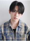 韓国風センターパートショート/アンニュイスタイル
