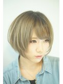 シルバーベージュショート by オーナーワタナベ