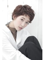 キミドリ(KIMIDORI)&nbsp;外国人風くせ毛パーマショート30代40代【恵比寿KIMIDORI】