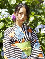 ネオリーブアオバ 高田馬場店(Neolive aoba)&nbsp;【高田馬場/aoba】 ルーズヘアアレンジ　＆　浴衣着付け