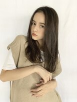 ステイシー(stay she)&nbsp;ロングレイヤー ×  オリーブベージュ