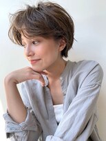 ガレージ バイ グリーン 原宿 表参道(Garage by green)&nbsp;【loki】ハンサムショート×ニュアンスパーマ