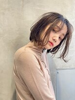 アメリ 新宿(Ameri)&nbsp;Ameri ニュアンスボブ　イルミナカラー　【新宿】