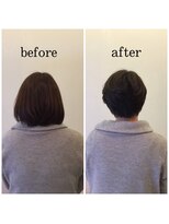 ピールアーク(peal ark)&nbsp;30代40代ショート[透明感カラー][潤いトリートメント]