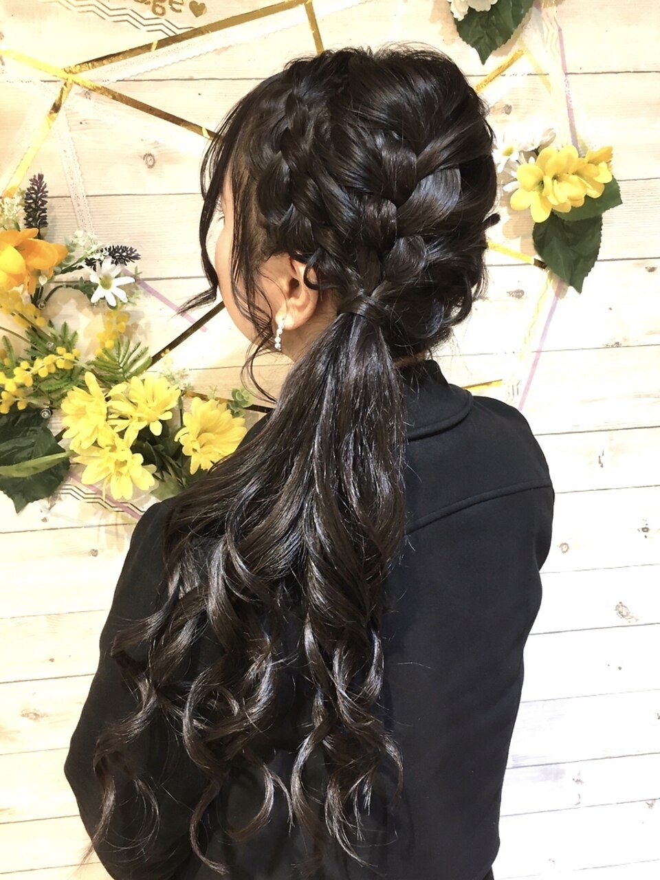 サイドローポニー：L158197827｜ヘアメイク エンカレッジ(HAIR MAKE