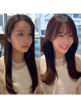 アフロート ギンザ(AFLOAT GINZA) AFLOAT GINZA【仲道 弘泰】2wayバング【before→after】