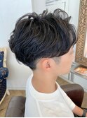 メンズパーマstyle
