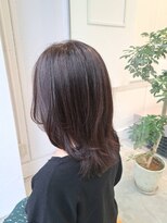 ラフランクリー(la frankly)&nbsp;ヌーディーカラー/小顔ひし形/髪質改善/簡単スタイリング