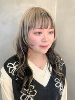 テトヘアー(teto hair) ヴェールカラー、デザインカラー、ウルフカット、ブロンド