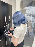 ブルーカラー/イメチェン/美肌カラー[立川駅/ケアブリーチ]