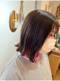 切りっぱなしボブ