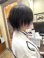 スミ(sumi)&nbsp;ウルフカット/長崎ウルフカット/ウルフヘア/20代30代40代◎岩田