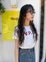 ヒツジ(hitsuji) ロングヘア × ルーズパーマ