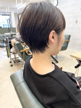 ザ キャンバス ミヤザキツネヒサ(THE CANVAS 宮崎恒久) 大人可愛い 20代30代40代前下がりショートボブ コンパクト basi