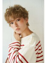 シェル 吉祥寺(shell) くびレイヤーエモージュグレージュカラーくびれショート/吉祥寺