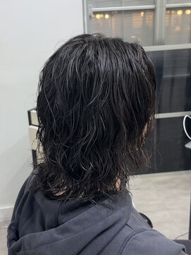 メンズ サロン ドット トウキョウ 町田店(men's salon dot. tokyo) ミディアムウルフ×ツイストスパイラル