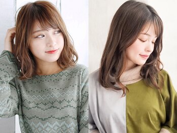 ジーテ プロデュース(gite produce by L'Aube)の写真/お手頃価格！いつもキレイでいたいあなたに◎[カット+モロッカンハーブカラー¥6500]【新宮の美容室gite】