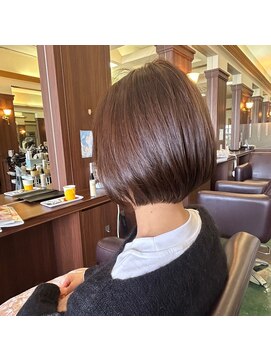 シャンプー ボーイ 宮崎柳丸店(SHAMPOO BOY) 前下がりボブ