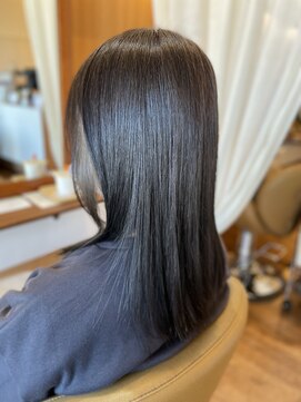 カームヘアー(Calm hair) 大人グレージュイヤリングカラー