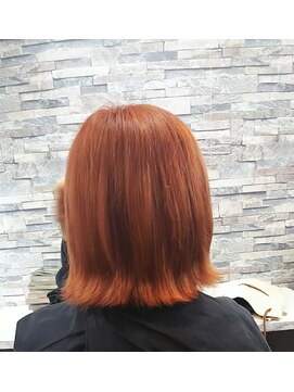 ブリックヘアー(BLICK Hair) 紅葉のようなオレンジ