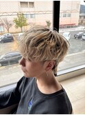 マッシュショート/ウルフ/襟足/10代/20代