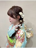 ◆〈着物〉ヘアセット【いわき髪質改善オージュアサロン】