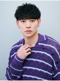 スーツにも合う短髪◎爽やか清潔感モテる束感ナチュラルマッシュ
